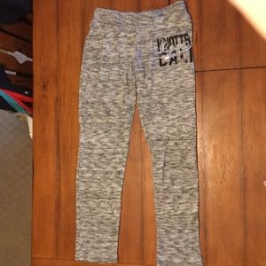 Low rise sweats with wording